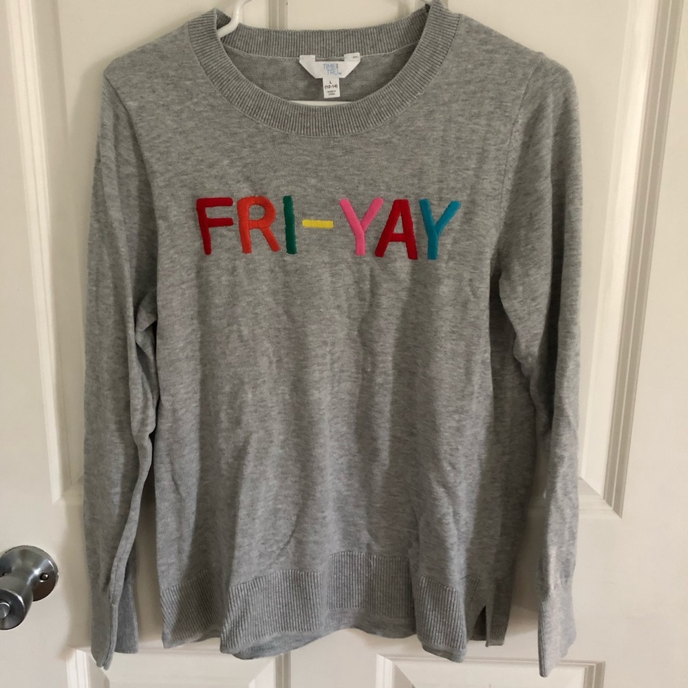 Fri-yay Sweater